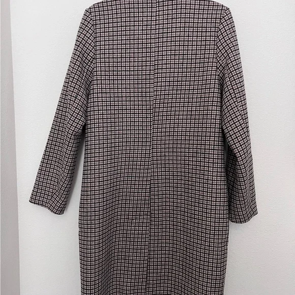 Abercrombie and Fitch Wool Blend Dad Coat - Picture 3 of 4